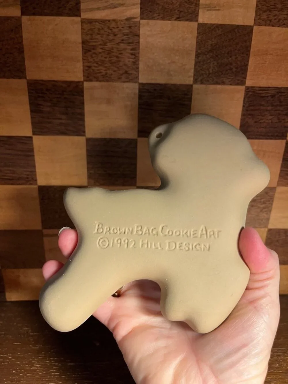 Reindeer Brown Bag Cookie Mold A568